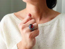 Load image into Gallery viewer, Garnet Ring or Pendant (Choose Your Size)