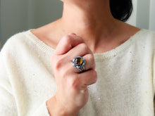 Load image into Gallery viewer, Tourmaline Ring or Pendant (Choose Your Size)