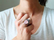 Load image into Gallery viewer, Morganite Ring or Pendant (Choose Your Size)