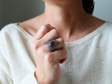 Load image into Gallery viewer, Dendritic Agate Ring or Pendant (Choose Your Size)