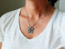 Load image into Gallery viewer, Tri-Color Tourmaline Butterfly Pendant