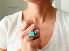 Load image into Gallery viewer, Chrysoprase Ring or Pendant (Choose Your Size)