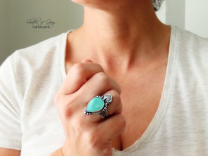 Chrysoprase Ring or Pendant (Choose Your Size)