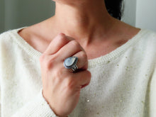 Load image into Gallery viewer, Rainbow Moonstone Ring or Pendant (Choose Your Size)