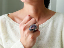 Load image into Gallery viewer, Sci-Fi/Exotica Jasper Ring or Pendant (Choose Your Size)
