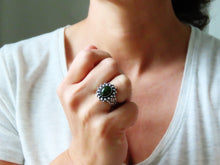 Load image into Gallery viewer, Green Tourmaline Ring or Pendant (Choose Your Size)
