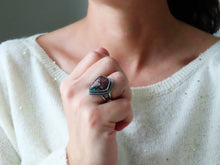 Load image into Gallery viewer, Confetti Chrysocolla Ring or Pendant (Choose Your Size)