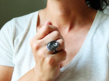 Load image into Gallery viewer, Tourmalated Quartz Ring or Pendant (Choose Your Size)
