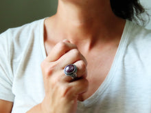 Load image into Gallery viewer, Star Ruby Ring or Pendant (Choose Your Size)