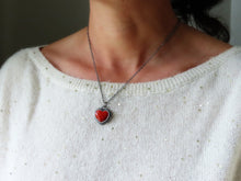 Load image into Gallery viewer, Rosarita Heart Necklace