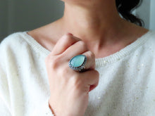 Load image into Gallery viewer, Aquaprase Ring or Pendant (Choose Your Size)