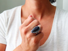 Load image into Gallery viewer, Rainbow Obsidian Ring or Pendant (Choose Your Size)