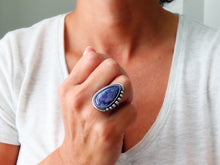 Load image into Gallery viewer, Tiffany Stone Ring or Pendant (Choose Your Size)