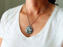 Load image into Gallery viewer, Lavender Hubei Turquoise Pendant