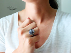 Star Sapphire Ring or Pendant (Choose Your Size)