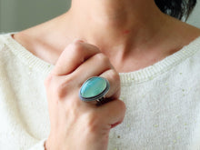 Load image into Gallery viewer, Aquaprase Ring or Pendant (Choose Your Size)