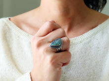 Load image into Gallery viewer, Confetti Chrysocolla Ring or Pendant (Choose Your Size)