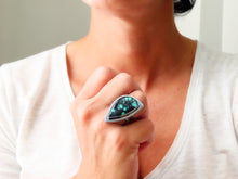 Load image into Gallery viewer, Emerald Rose Variscite Ring or Pendant (Choose Your Size)
