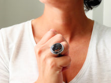 Load image into Gallery viewer, Copper Plume Ring or Pendant (Choose Your Size)