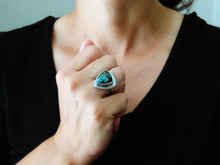 Load image into Gallery viewer, Hubei Turquoise Ring or Pendant (Choose Your Size)