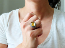 Load image into Gallery viewer, Citrine Ring or Pendant (Choose Your Size)