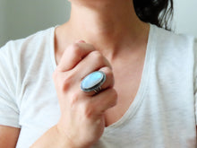 Load image into Gallery viewer, Rainbow Moonstone Ring or Pendant (Choose Your Size)