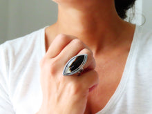 Load image into Gallery viewer, Montana Agate Ring or Pendant (Choose Your Size)