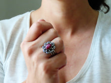 Load image into Gallery viewer, Star Ruby Ring or Pendant (Choose Your Size)