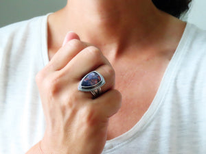 Tiffany Stone Ring or Pendant (Choose Your Size)