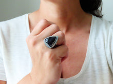 Load image into Gallery viewer, Sunstone Iolite Ring or Pendant (Choose Your Size)