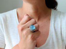 Load image into Gallery viewer, Aquamarine Ring or Pendant (Choose Your Size)