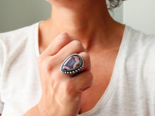 Load image into Gallery viewer, Purple Passion Agate Ring or Pendant (Choose Your Size)