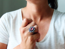 Load image into Gallery viewer, Pink Tourmaline Ring or Pendant (Choose Your Size)