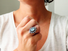 Load image into Gallery viewer, Aquamarine Ring or Pendant (Choose Your Size)