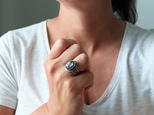 Load image into Gallery viewer, Chocolate Brown Sapphire Ring or Pendant (Choose Your Size)