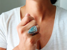 Load image into Gallery viewer, Confetti Chrysocolla Ring or Pendant (Choose Your Size)