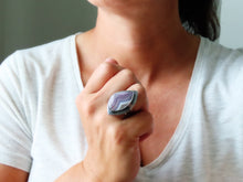 Load image into Gallery viewer, Laguna Agate Ring or Pendant (Choose Your Size)