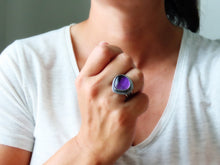 Load image into Gallery viewer, Amethyst Ring or Pendant (Choose Your Size)