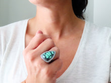 Load image into Gallery viewer, RESERVED: Emerald Rose Variscite Ring or Pendant (Choose Your Size)