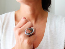 Load image into Gallery viewer, Polychrome Jasper Ring or Pendant (Choose Your Size)