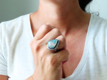 Load image into Gallery viewer, Confetti Chrysocolla Ring or Pendant (Choose Your Size)