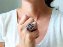 Load image into Gallery viewer, Agua Nueva Agate Ring or Pendant (Choose Your Size)