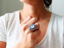 Load image into Gallery viewer, Lilac Chalcedony Ring or Pendant (Choose Your Size)