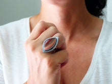 Load image into Gallery viewer, Laguna Agate Ring or Pendant (Choose Your Size)