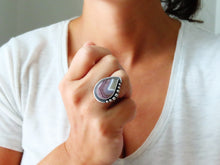 Load image into Gallery viewer, Laguna Agate Ring or Pendant (Choose Your Size)