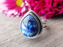 Load image into Gallery viewer, RESERVED: Bluebird Azurite Ring or Pendant (Choose Your Size)