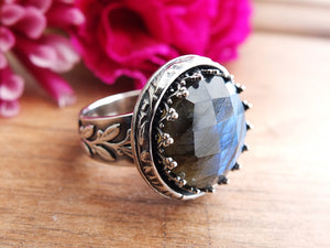 RESERVED: Blue Labradorite Ring or Pendant (Choose Your Size)