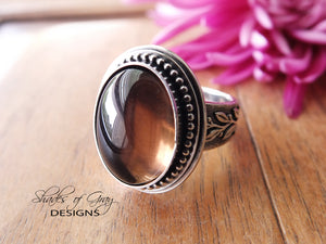 Smoky Quartz Ring or Pendant (Choose Your Size)