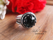 Load image into Gallery viewer, Gray Tourmaline Ring or Pendant (Choose Your Size)