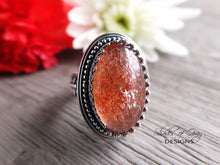 Load image into Gallery viewer, RESERVED: Sunstone Ring or Pendant (Choose Your Size)